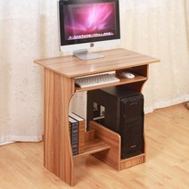 가팡 원목 1인용 컴퓨터 책상, 월넛 700