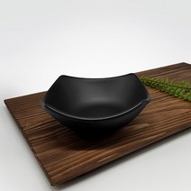 수묵 제비집 접시 4반 11.3 x 11.3 x 3.6 cm, 2개