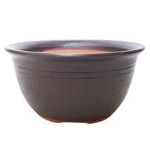 나라아트 들꽃무늬 옹기화분