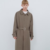 씨오큐 OVERFIT BELTED TRENCH COAT