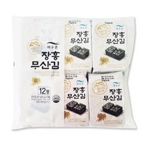 해우촌 장흥 무산김 도시락, 5g, 12개