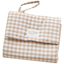 헬로미니미 휴대용 기저귀 체크 패드, 베이지