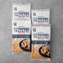 삼진어묵 우리가족 깐깐한 쫄깃도톰사각어묵, 260g, 4봉