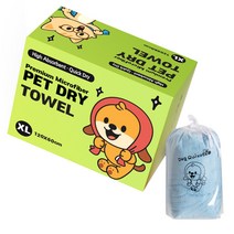 독키호테 초극세사 반려동물 드라이 가운, 블루