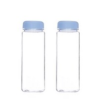 보틀트리 무지 트라이탄 미니보틀 2p, 블루, 500ml