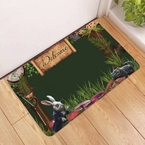 웰컴투 미끄럼방지 발매트, NO 12