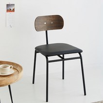 마켓비 EETY 쿠션의자 SM1080CP 2p, 블랙