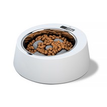 펫트리움 급체방지 저울식기 분리형, 혼합색상, 1개