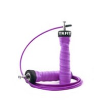 TKFIT 크로스핏복싱 스피드 선수용 프리미엄 줄넘기, 퍼플