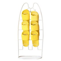 고양이 철제 실내화 거치대 화이트, 1개