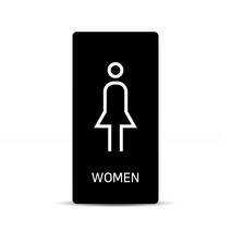 디자인콤마 화장실 표시 안내판, WOMEN, 1개
