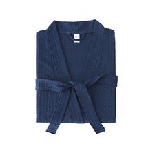 이경희 여성용 와플가운 L, 네이비, 1개