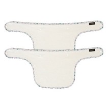 꿈두부 아기띠 바디 침받이, 프렌치플라워, 2개