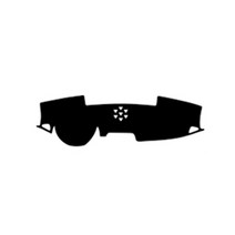 차모아 대쉬보드커버, 현대 코나 / 코나EV 2017년형(HUD 무 / 센터스피커 유), 블랙