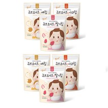 맘스미 큐브요거트랑 과일칩 3종 x 2p 세트, 1세트, 배, 사과, 딸기