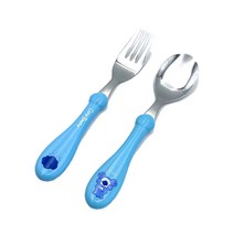 케어베어 스푼 포크 세트, 하늘, 스푼 + 포크