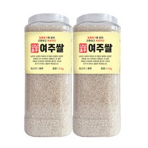 22햅쌀 대한농산 통에담은 경기여주쌀 백미, 2개, 2kg