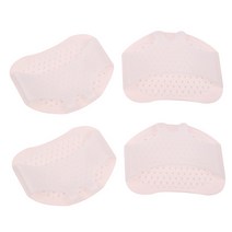 실리콘 발앞꿈치 보호 쿠션 좌 + 우 세트, 2세트