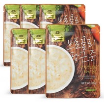원더푸드 강아지 건강죽, 브로콜리 당근죽, 6개
