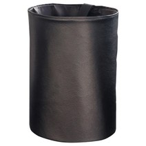 리빙놀이터 차량용 접이식 방수 휴지통 6L, 블랙