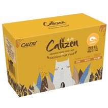 캣티즌 무스 고양이 간식 90g x12개 파우치, 새우, 1세트