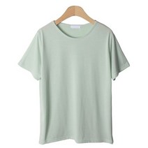 세브리 여성용 찰랑 베이직 반팔 티셔츠 T6936K15