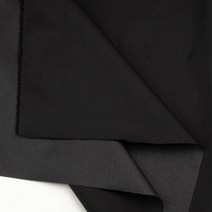 더해피 코드라 원단 무지 2마, 블랙