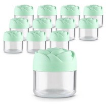 할로뷰티 장미캡 미니 크림공병 20g, 12개, 그린