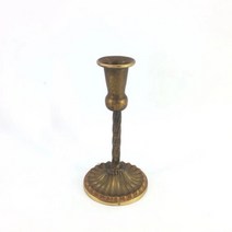 탑시가 TCR 유럽 인테리어 구리 캔들 홀더 17.5cm, 골드