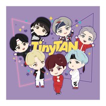 아이러브페인팅 TinyTAN DIY PAINTING_MAGIC DOOR 40 x 40 cm, PURPLE