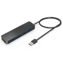 [쿠팡수입] 만듦 USB 3.1 Gen1 4포트 허브 1.2m