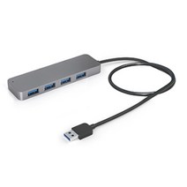 [쿠팡수입] 만듦 4포트 USB 3.1 Gen1 허브 메탈 1.2m