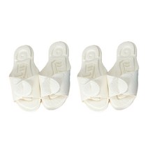 아이홈 EVA 지압슬리퍼 화이트, 2개, M