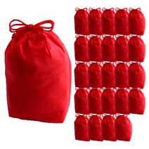 부직포 복주머니 더스트백 25 x 35 cm 25p, 레드, 1개