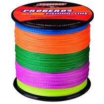 오색 4합사 낚시줄 500m LS142-5, 혼합색상