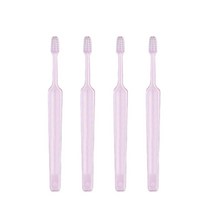 테페 미니 엑스트라 소프트 유아 칫솔, 베이비핑크, 4개