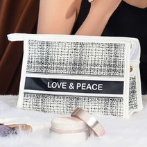 모벨리 트위드 패턴 파우치 A형