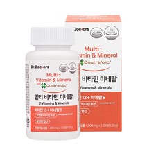 닥터닥터스 멀티 비타민 미네랄, 120정, 1개