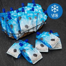 롯데웰푸드 설레임 쿠키앤크림 튜브 (냉동), 160ml, 24개