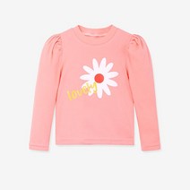 오즈키즈 여아용 잼잼플라워 긴팔 티셔츠