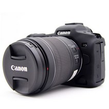 캐논R5 카메라 실리콘 바디보호용 케이스, B블랙, 1개