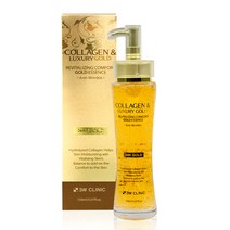 3W클리닉 콜라겐 앤 럭셔리골드 리바이탈라이징 컴포트 골드 에센스, 150ml, 1개
