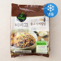 비비고 불고기비빔밥 203.5g x 6개 + 소스 1.5g x 6개 (냉동), 1개