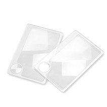 카슨 카드형 돋보기 2.5배, WM-01, 2PIECE