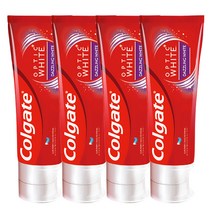 콜게이트 다즐링 화이트 치약, 100g, 4개