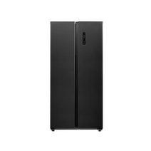 캐리어 클라윈드 피트인 양문형 냉장고 CRFSN431BDC 431L 방문설치, 블랙 메탈