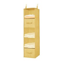 마켓피아 수납 행잉 옷장 02 모조 대마 베이지 5층, 1개