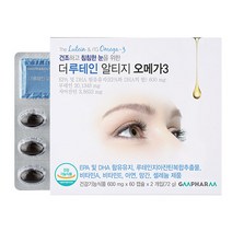 지엠팜 더 루테인 알티지 오메가3 72g, 120캡슐, 1개, 120정