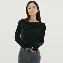 리올그 여성용 NOI DRAPE LINE T-SHIRTS