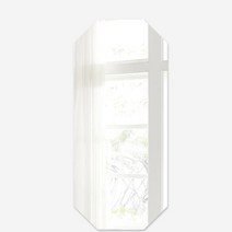 위미러 베네치안 노프레임 팔각 전신거울 초슬림 벽걸이형
